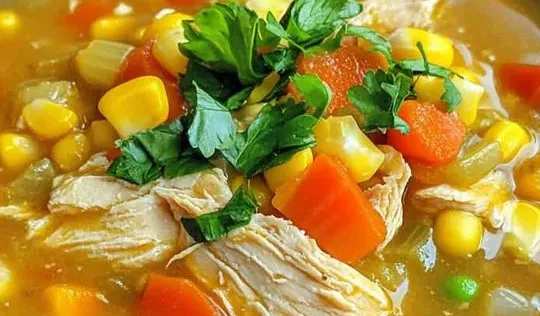 Halal food delivery Houston Chicken Corn Soup