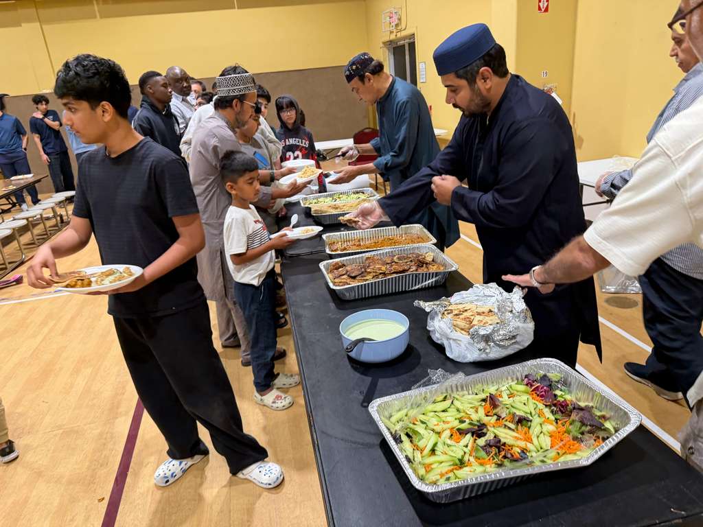 Houston halal wedding catering elegant plated dinner