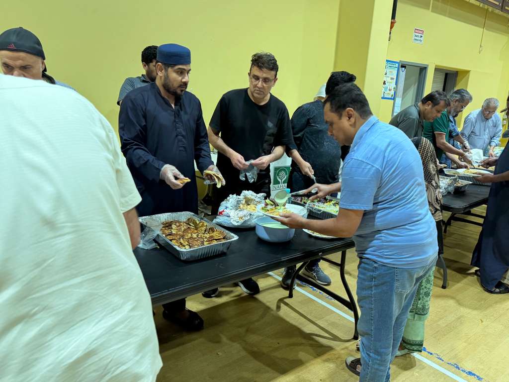 Ramadan Sehri catering Houston sweet desserts display