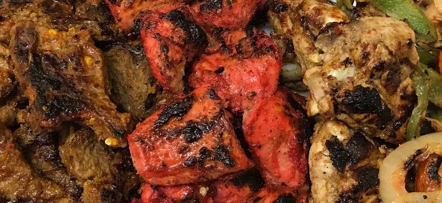 Halal food delivery Houston Mix Grill Platter