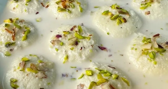 Halal food delivery Houston Rasmalai