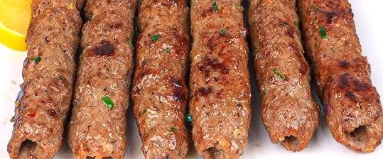 Halal food delivery Houston Seekh Kabab